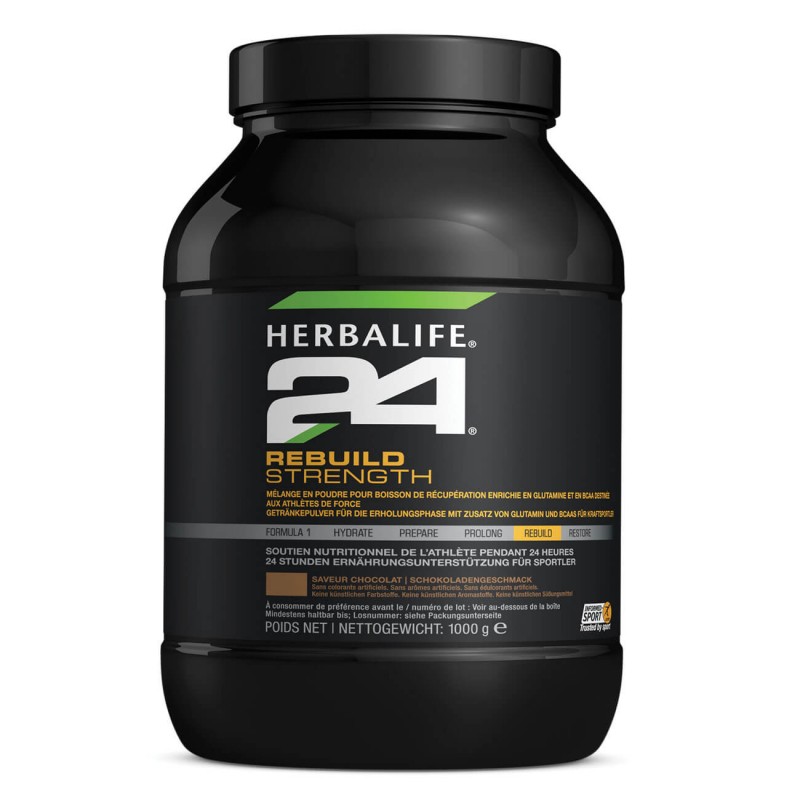 » Herbalife24 Rebuild Strength - Boisson de récupération riche en protéines Chocolat | Au meilleur prix sur Herba-Elite.com