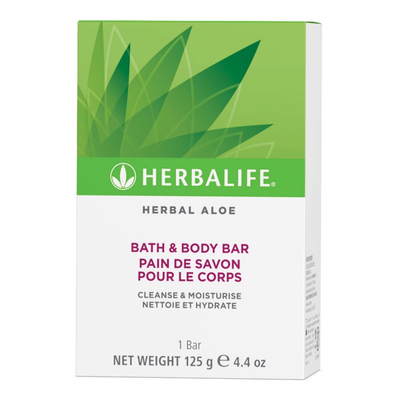 Herbal Aloe - body soap bar with aloe vera 125g