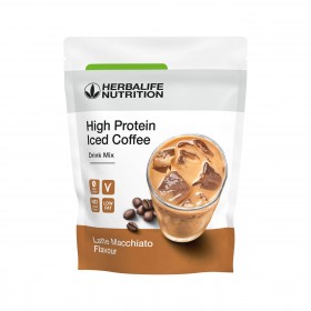 High Protein Iced Coffee -...