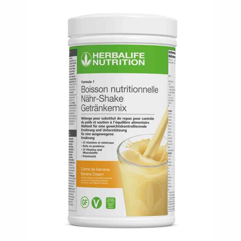 » Herbalife® Formula 1 - Crème de banane | Au meilleur prix sur Herba-Elite.com